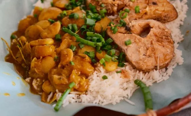 Restaurant, Saint-Denis, Food La Kour