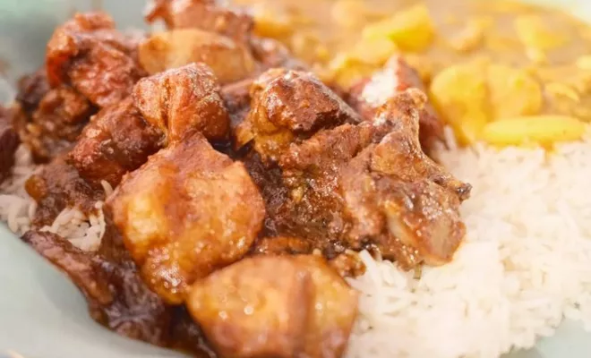 Restaurant, Saint-Denis, Food La Kour