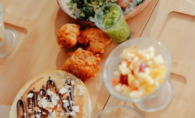 Restaurant, Saint-Denis, Food La Kour