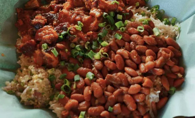 Restaurant, Saint-Denis, Food La Kour