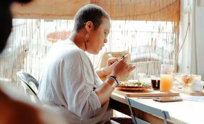 Restaurant, Saint-Denis, Food La Kour